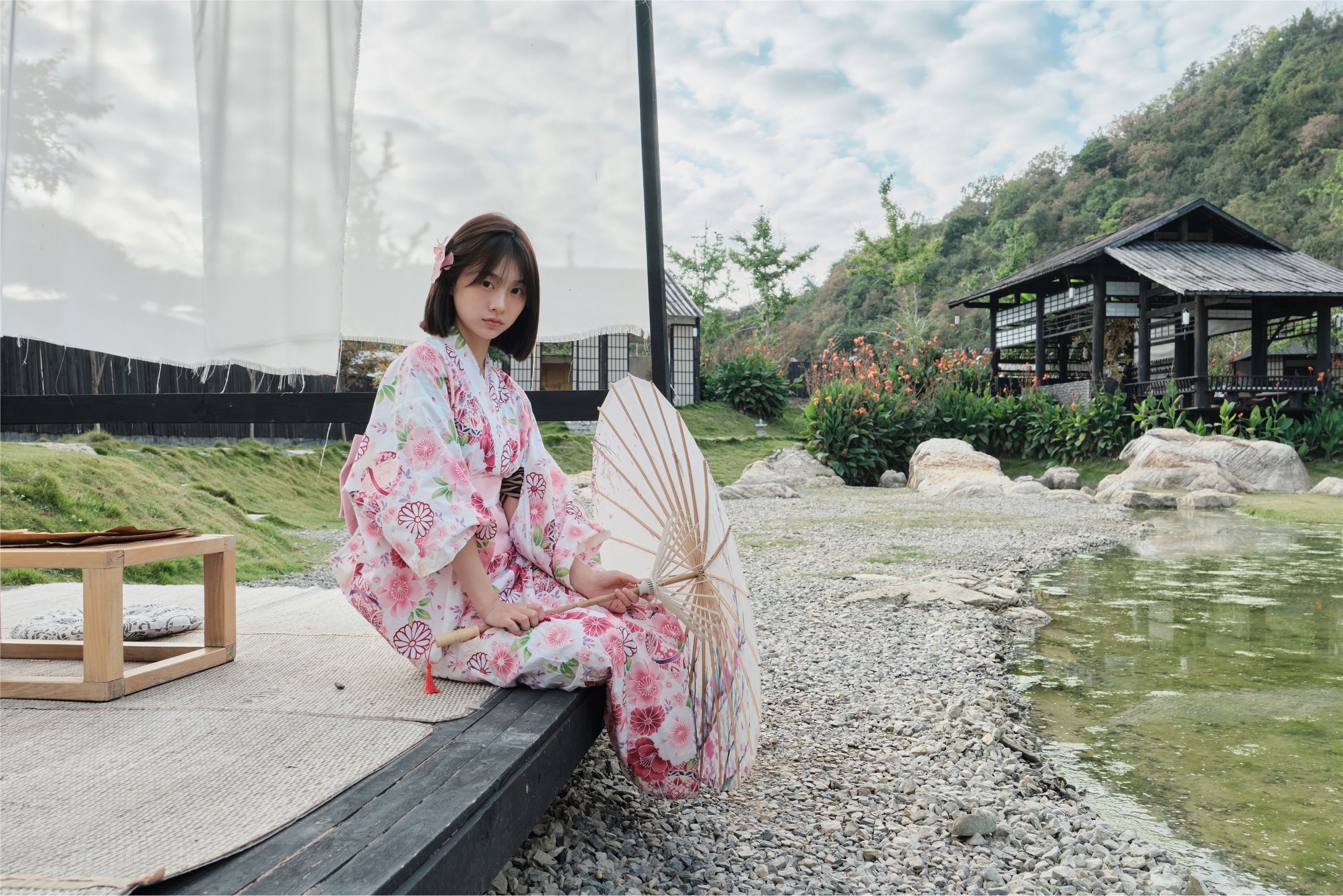 YITUYU艺图语 2025.01.09 和服浴袍 晓晓